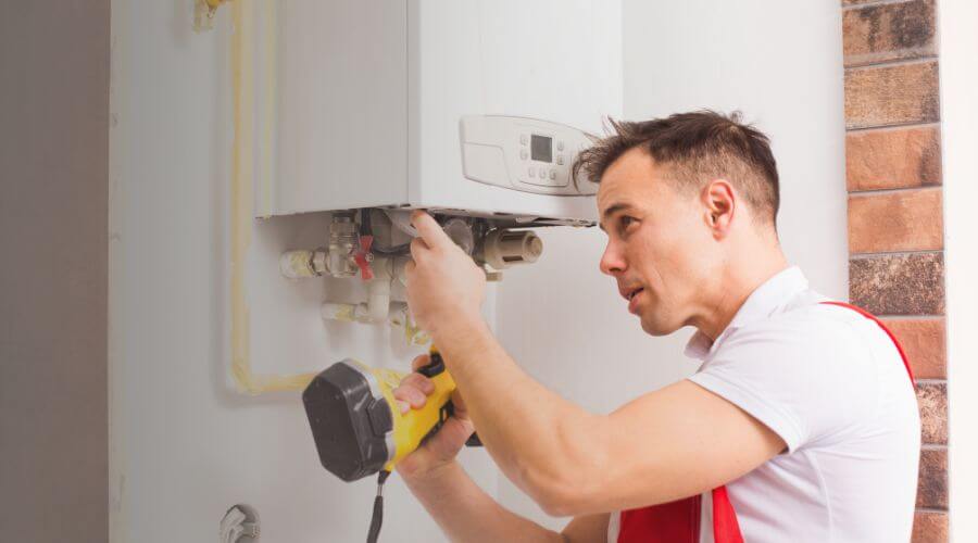 Local tankless water heater installation in Hardy, VA